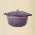 LFGB Approved Cast Iron Cocotte with Enamel Finish China